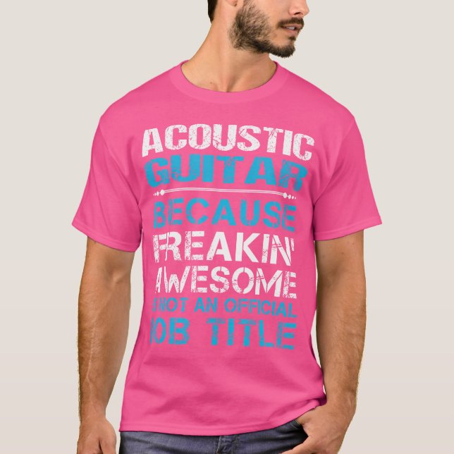 Camiseta Violão Acústico - Incrível (Frente)