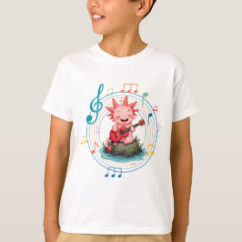 Camiseta Violão Axolotl