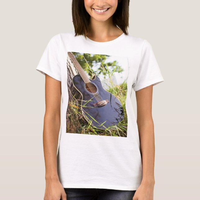Camiseta Violão Bass bonito (Frente)