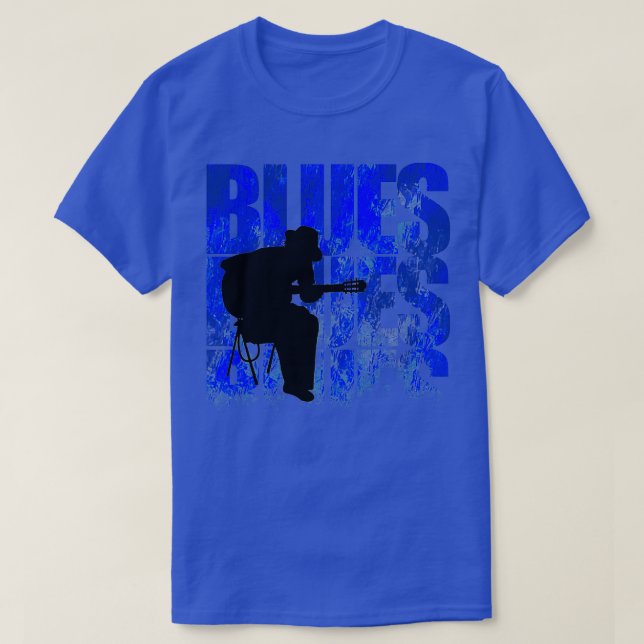 Camiseta Violão Blues (Frente do Design)