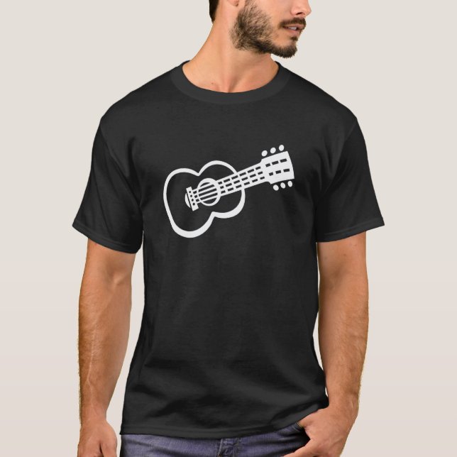 Camiseta Violão Clássico Aprender Tocar Violão (Frente)