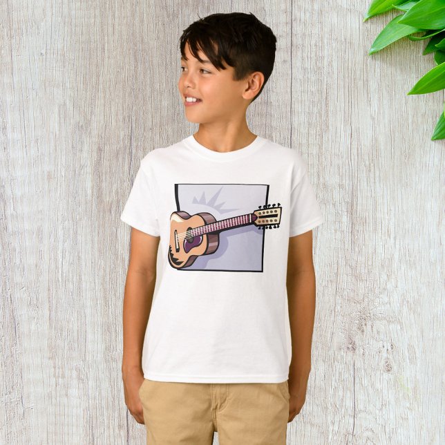 Camiseta Violão De 12 Cordas Acústicas Retroativas (Criador carregado)