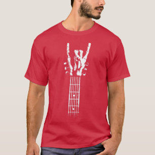 Camiseta Violão de esqueleto