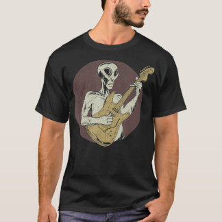 Camiseta Violão Estilo Vintage