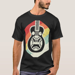 Camiseta Violão Lap Steel Guitar Resonator