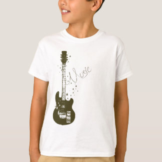Camiseta Violão - Música Power Kids Ringer T-Shirt