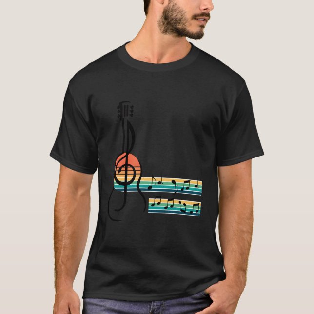 Camiseta Violão Para Músicos Guitarristas Ou Violão (Frente)