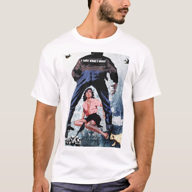Camiseta Violência contra as mulheres (Frente)