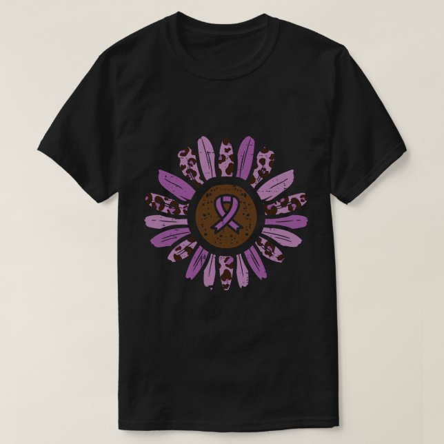 Camiseta Violência Doméstica Awarenes da Fita Roxo de Giras (Frente do Design)