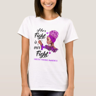 Camiseta Violência Doméstica Consciência Sua Luta É Nossa L