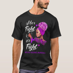 Camiseta Violência Doméstica Consciência Sua Luta É Nossa L