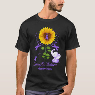 Camiseta Violência Doméstica Contra a Violência Doméstica E
