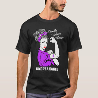 Camiseta Violência Doméstica Guerreira Sensibilização Insep