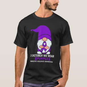 Camiseta Violência Doméstica Sensibilização outubro vestimo