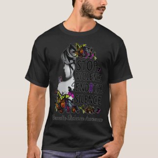 Camiseta Violência Doméstica Sensibilização Para A Violênci