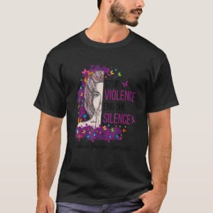 Camiseta Violência Doméstica Sensibilização Para A Violênci