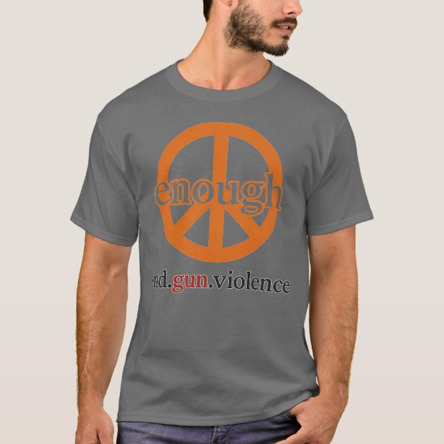 CAMISETA VIOLÊNCIA SUFICIENTE DE ARMA FINAL (Frente)