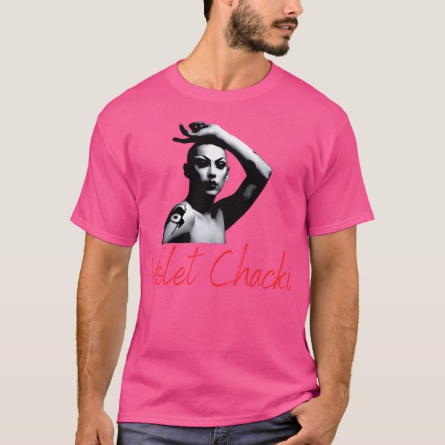 Camiseta Violet Chacki (Frente)