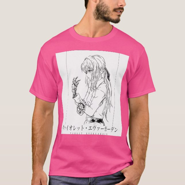 Camiseta Violet Evergarden - Violet (Mono) (Frente)
