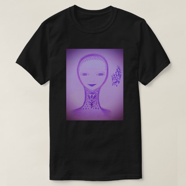 Camiseta Violeta (Frente do Design)