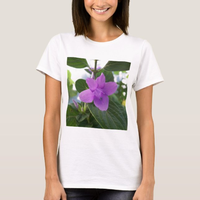 Camiseta Violeta roxa filipina (Frente)