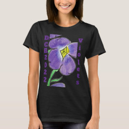 Camiseta "Violets, D.C.B. 2022" Women's T-Shirt
