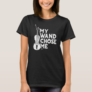 Camiseta Violin Fiddle Fiddler - Violinista minha varinha m