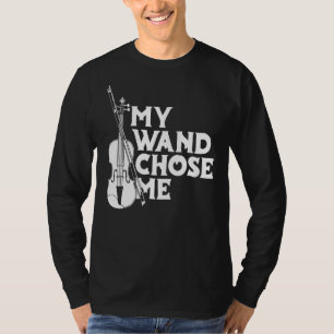 Camiseta Violin Fiddle Fiddler Violinista Minha Varinha Me