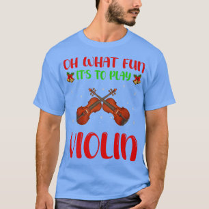 Camiseta Violin Music Lover Oh Que Diversão É Tocar Violin