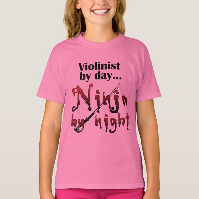 Camiseta Violin Ninja (Frente)