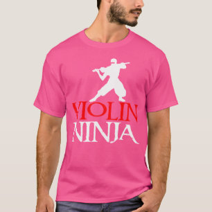 Camiseta Violin Ninja Violinista Fiddle Player Music Orche