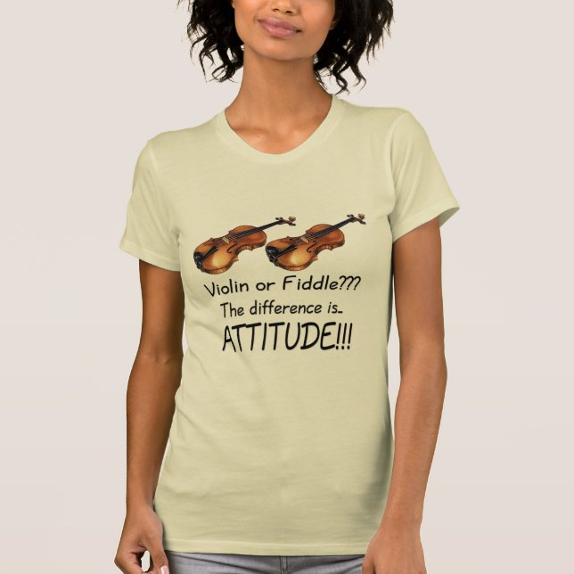 Camiseta Violin ou Fiddle??? (Frente)