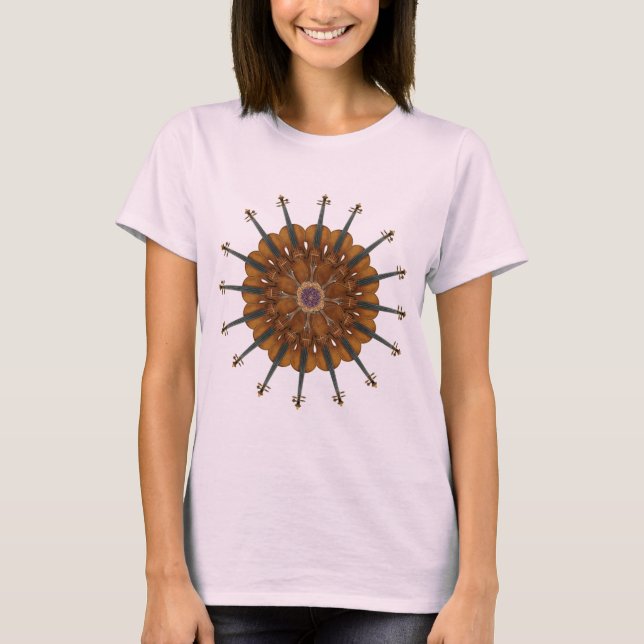 Camiseta Violin Sunflower (Frente)