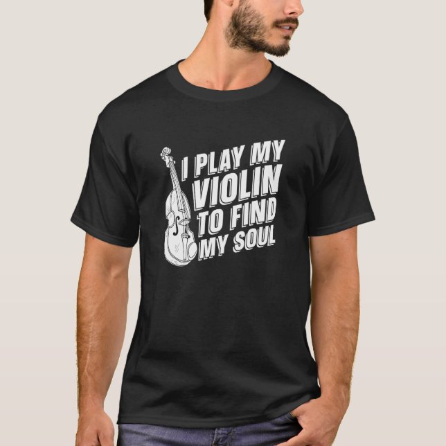 Camiseta Violinist  Fiddle Fiddler Violin (Frente)