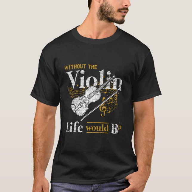 Camiseta Violinist Music Musician Violin (Frente)