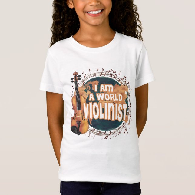 Camiseta violinist world (Frente)