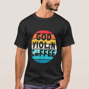Camiseta Violinista Cristão Músico de Violino de Adoração n