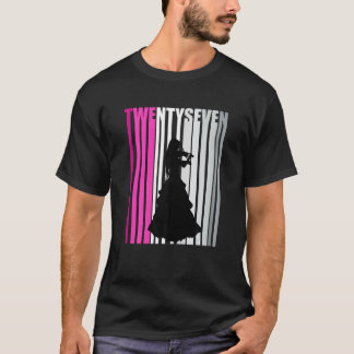 Camiseta Violinista de Aniversário do 27º Aniversário Violi