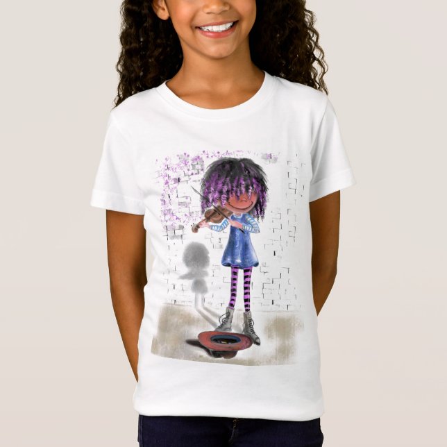 Camiseta Violinista de Rua (Frente)