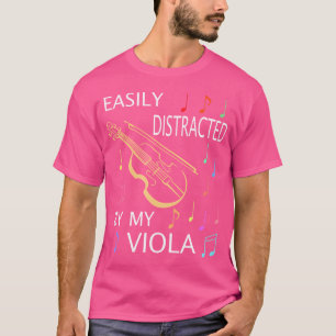 Camiseta Violinista Distraído Pelo Meu Músico de Orquestra