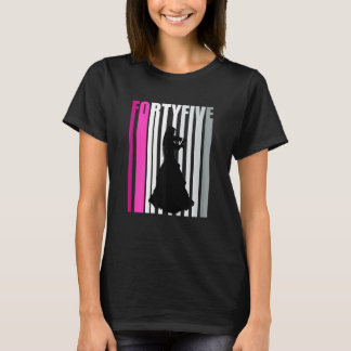 Camiseta Violinista do Aniversário Violino 45º aniversário