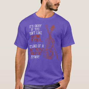 Camiseta Violinista Engraçado Presente Violino