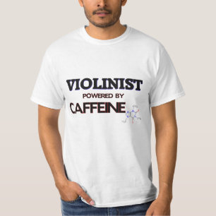 Camiseta Violinista psto pela cafeína