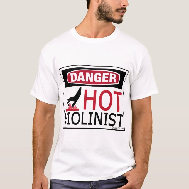 Camiseta Violinista Quente (Frente)