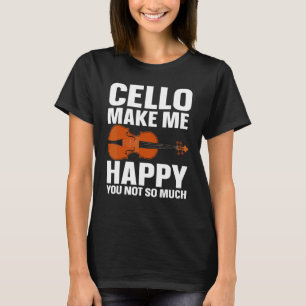 Camiseta Violinista Violoncelo Me Faz Feliz Violinista
