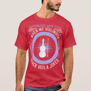Camiseta Violinistas Violinistas Odeiam Piadas Violinistas