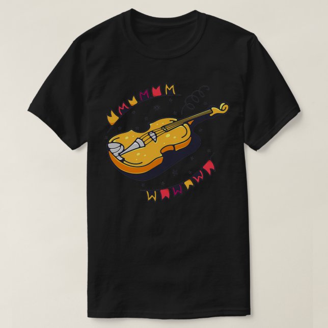Camiseta violino 16 (Frente do Design)