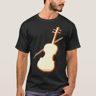 Camiseta violino de canto