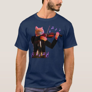 Camiseta Violino de gato