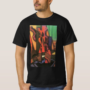 Camiseta Violino e Guitarra por Juan Gris, Arte Cubista Vin